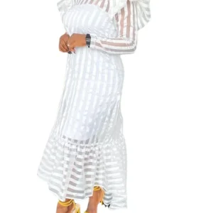White African Dress