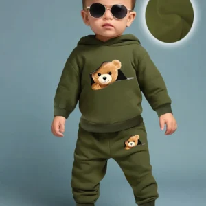 Baby Bear Fleece Set