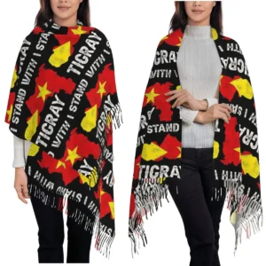 Tigray Tassel Scarf