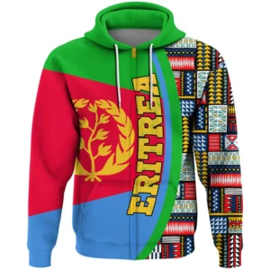 Eritrea Zip Hoodie