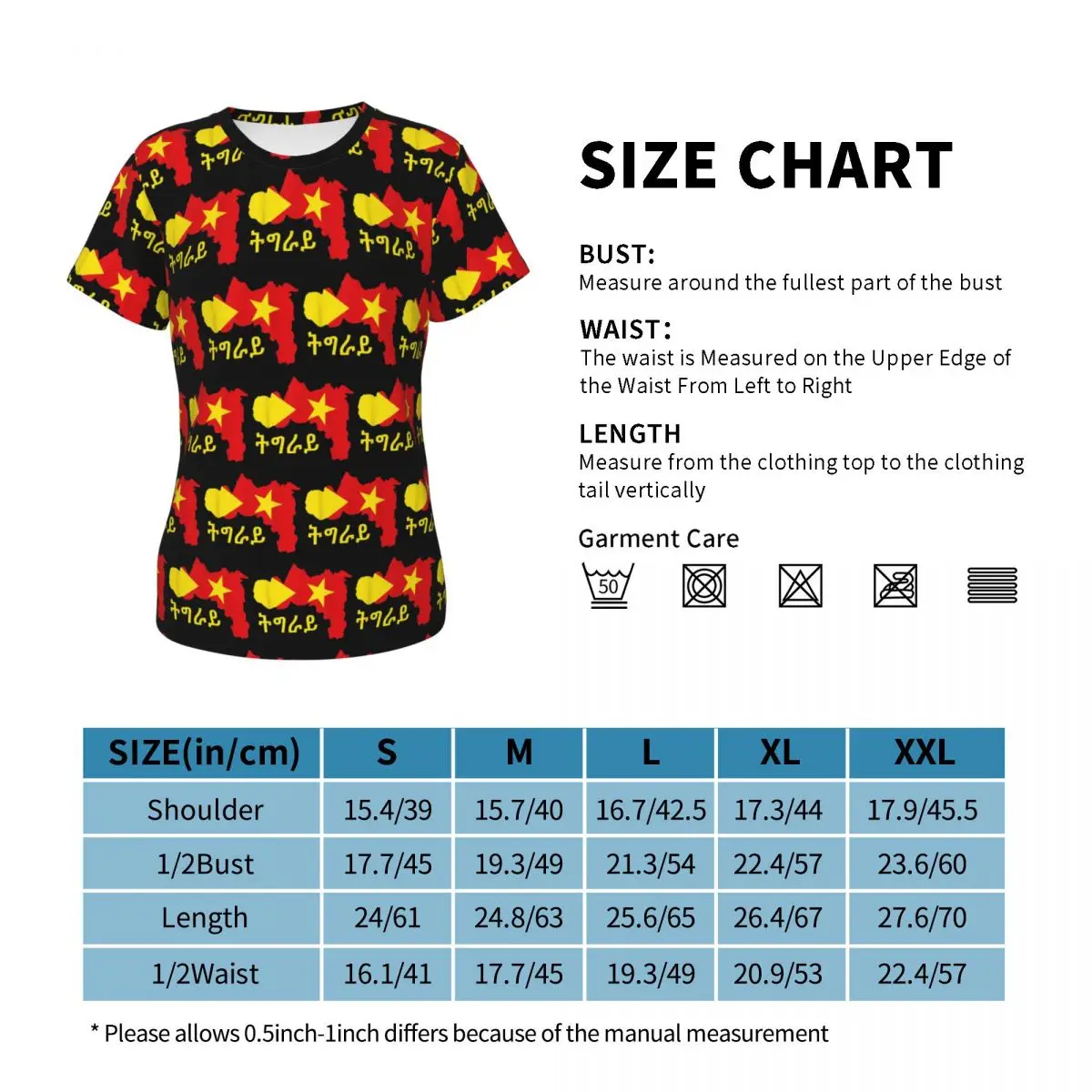 Tigray Flag T-Shirt - Image 6