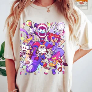 Digital Circus Cotton T-Shirt