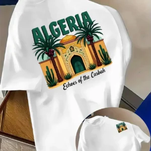 Algeria Graphic Cotton T-Shirt