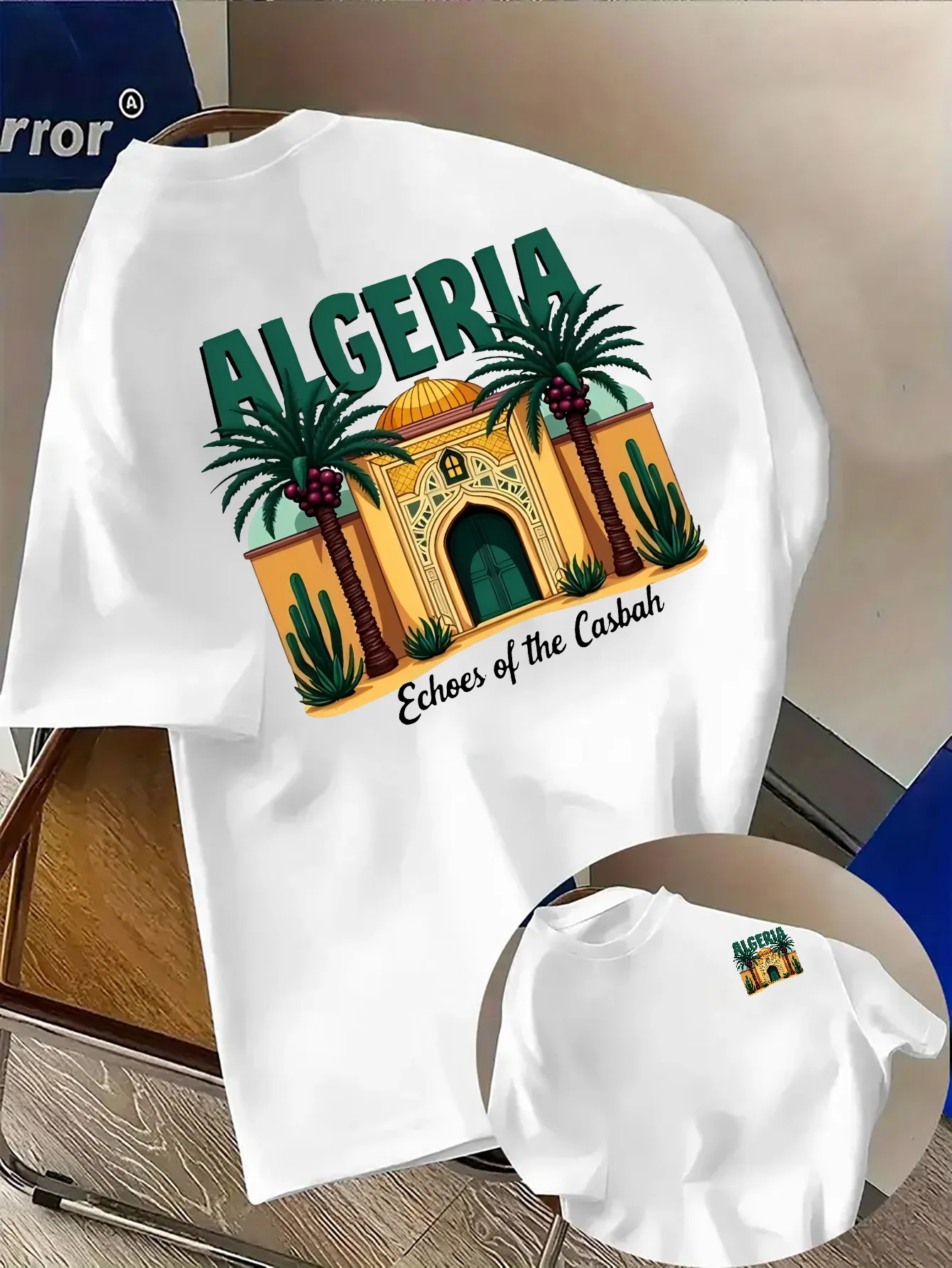 Algeria Graphic Cotton T-Shirt