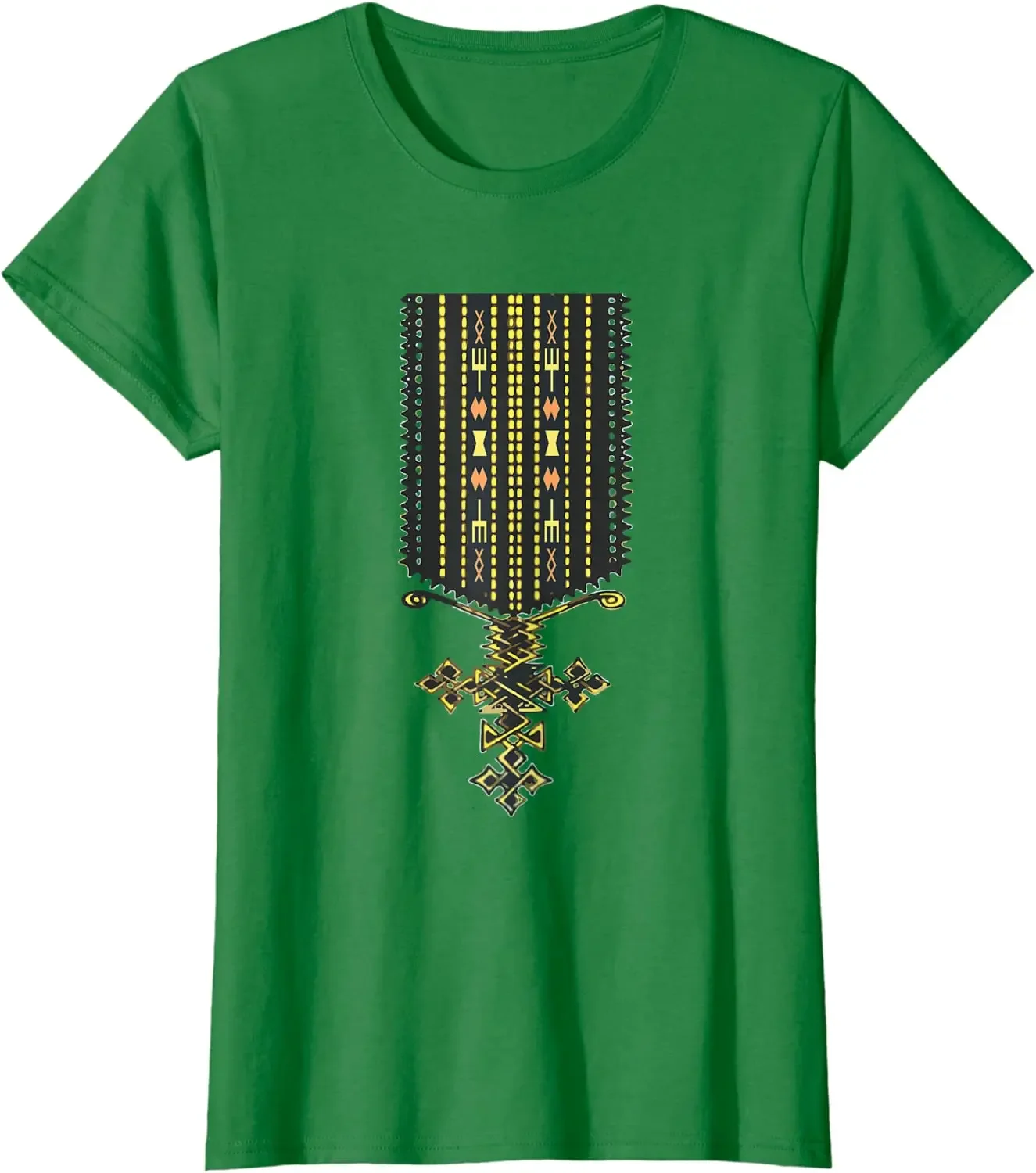 Eritrean Cross Cotton T-Shirt - Image 3