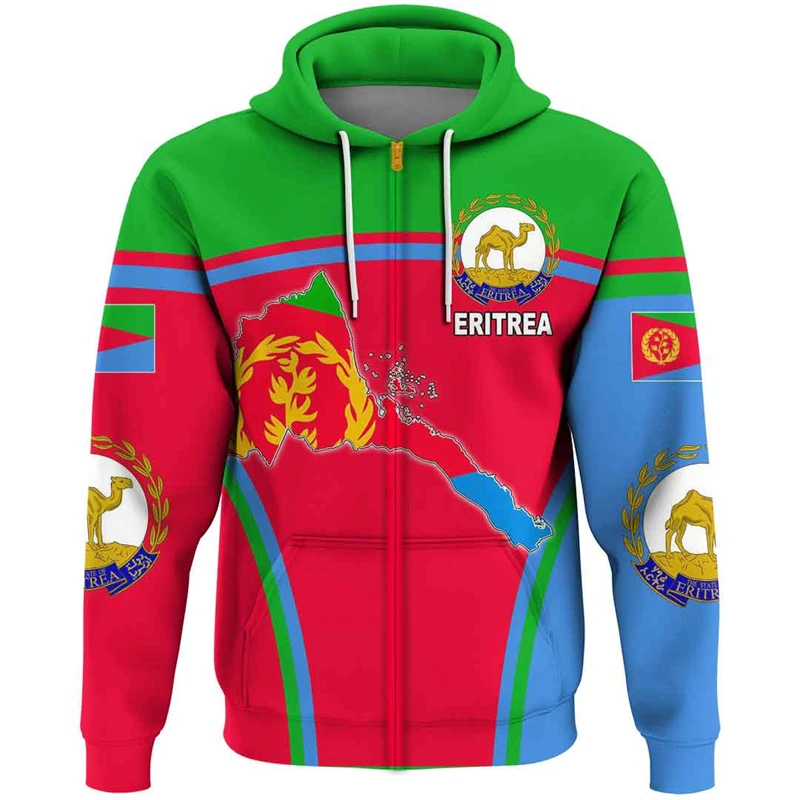 Eritrea Zip Hoodie - Image 6