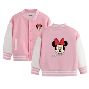 Kids Cartoon Baseball Jacket