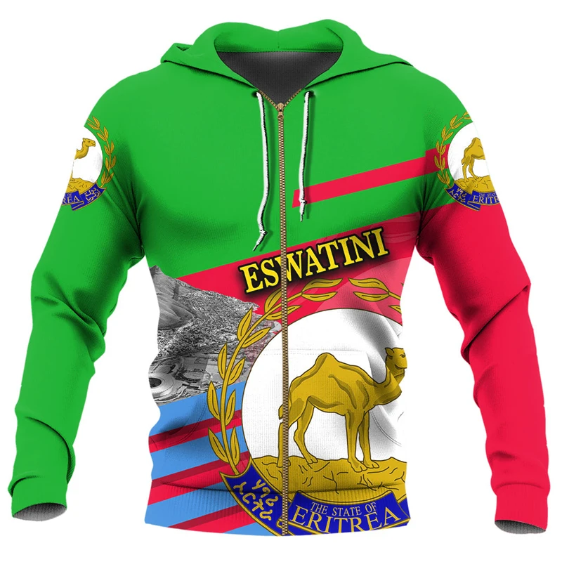 Eritrea Zip Hoodie - Image 4