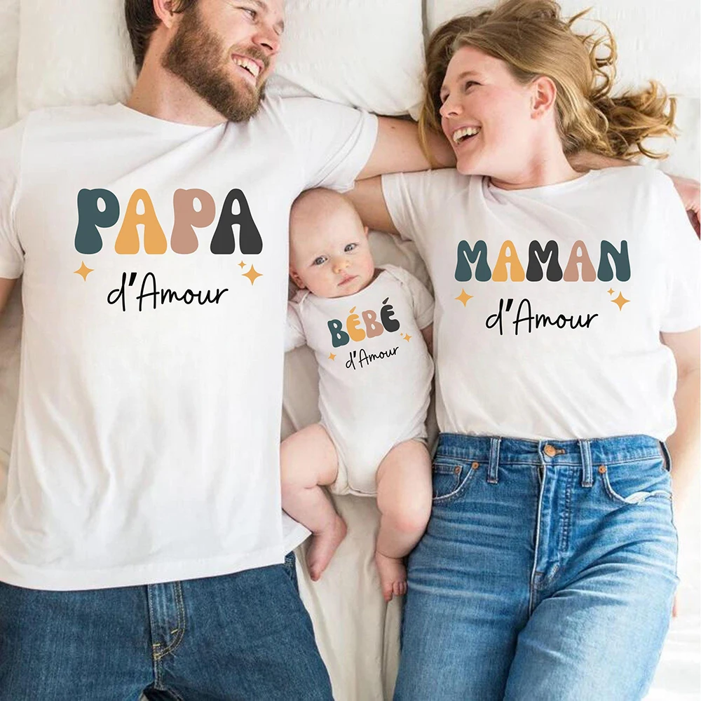 Retro Family Matching T-Shirt Set