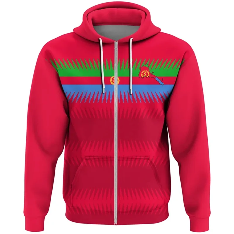 Eritrea Zip Hoodie - Image 5