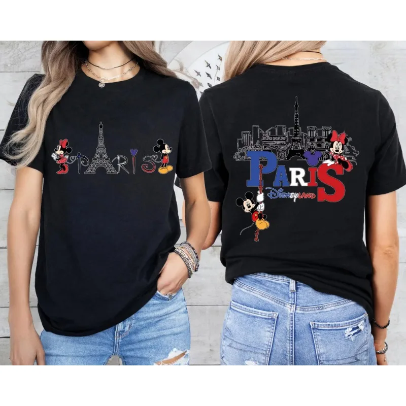 Retro Paris Family T-Shirt - Image 4