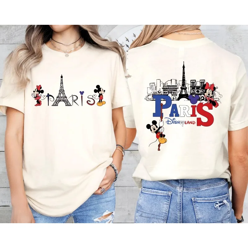 Retro Paris Family T-Shirt - Image 3